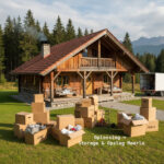 Wonen in een vakantiehuisje of chalet