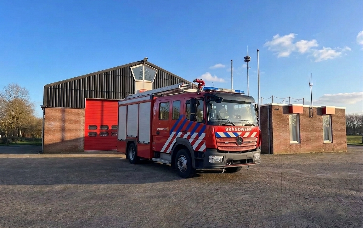 Brandweer Meerlo en natuurbrand in Oostrum Venray