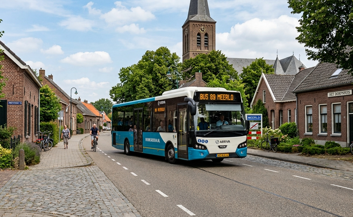 Meerlo en Tienray krijgen rechtstreekse bus naar Horst