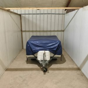 Opslag voor vouwwagens. Droog en geventileerd