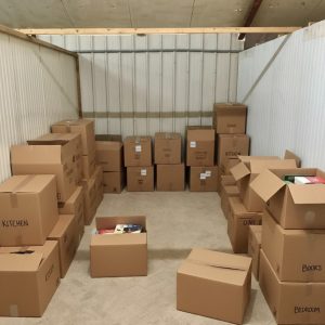 Opslag voor verhuisdozen, Inboedel verhuizing